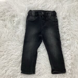 Toddlers size 18m black jeans